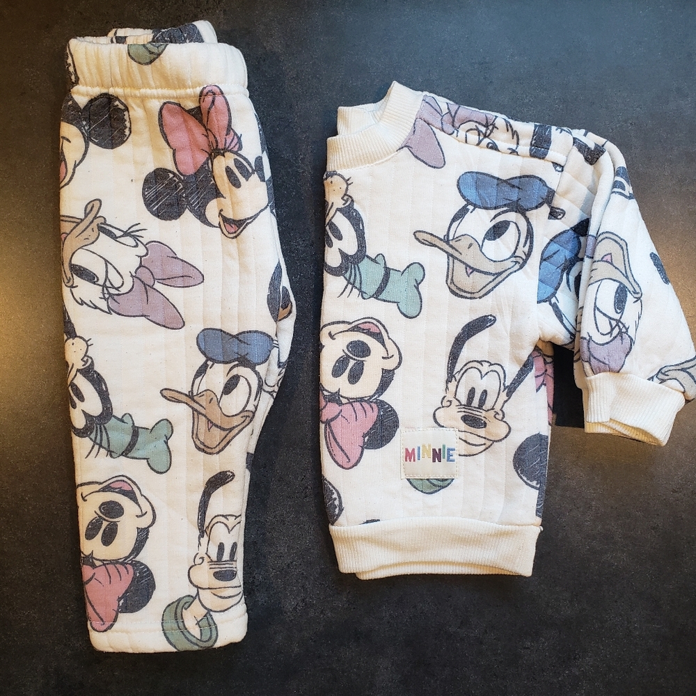 DISNEY Mickey + Minnie  Character Tracksuit 12M